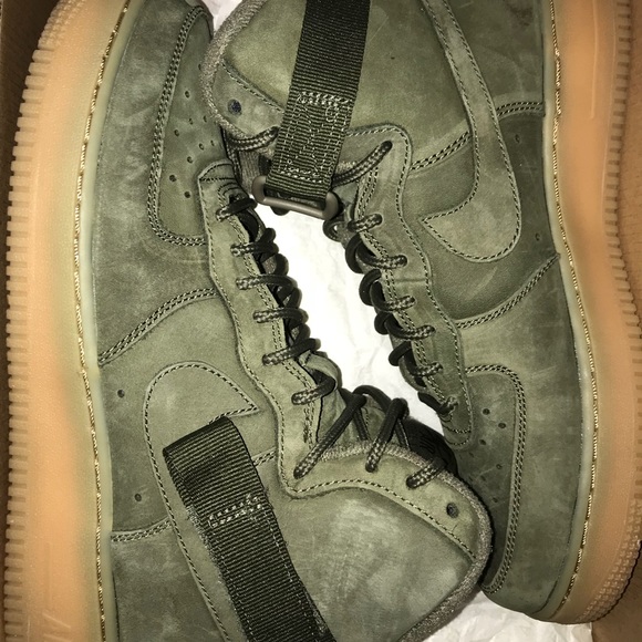 Nike Shoes Olive Green Air Force 1 High Tops Poshmark Nike Shoes Olive Green Air Force 1 High Tops Poshmark